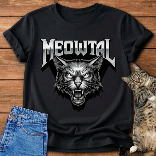 Meowtal Cat T-Shirt