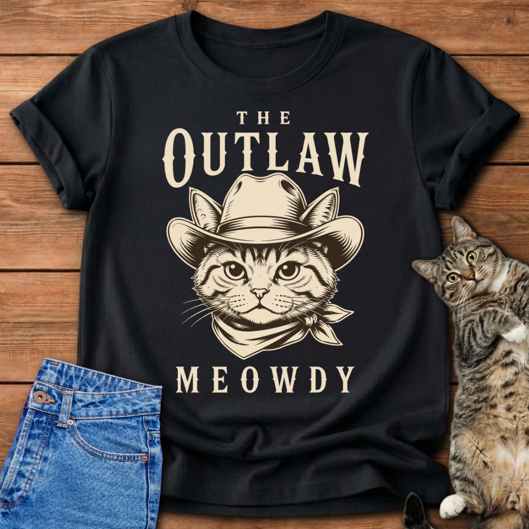 The Outlaw Meowdy T-Shirt