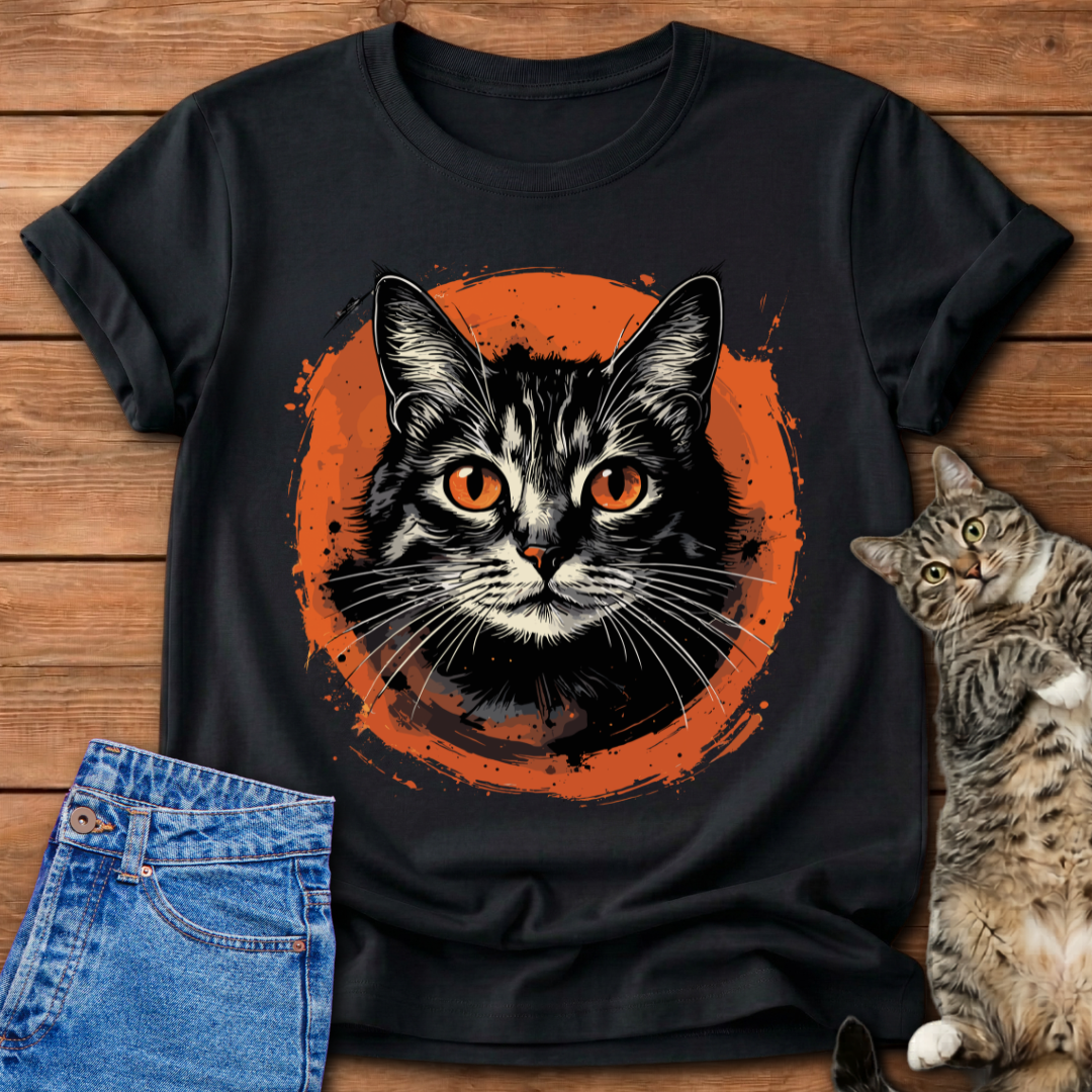 Big Orange Eyes T-Shirt