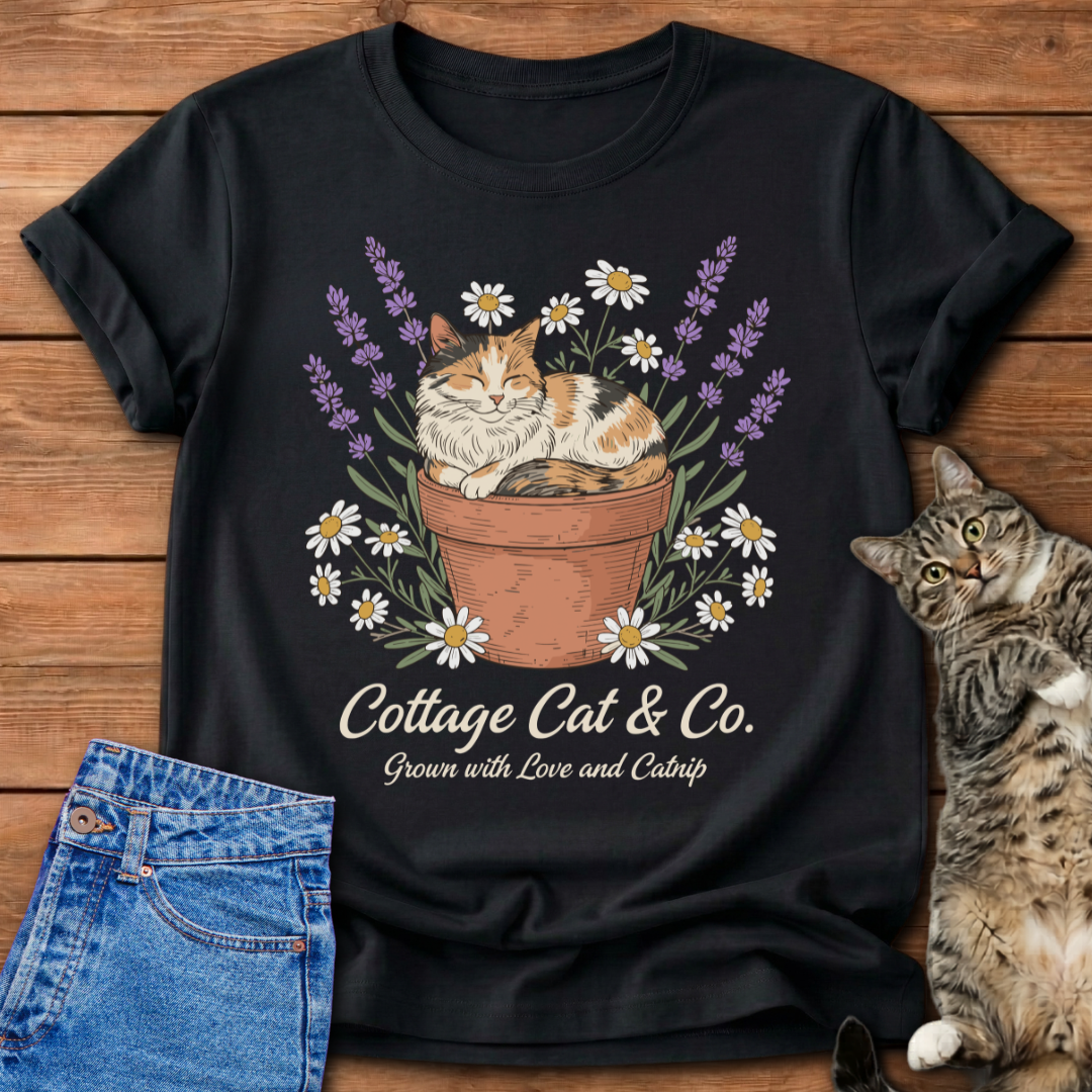 Cottage Cat T-Shirt