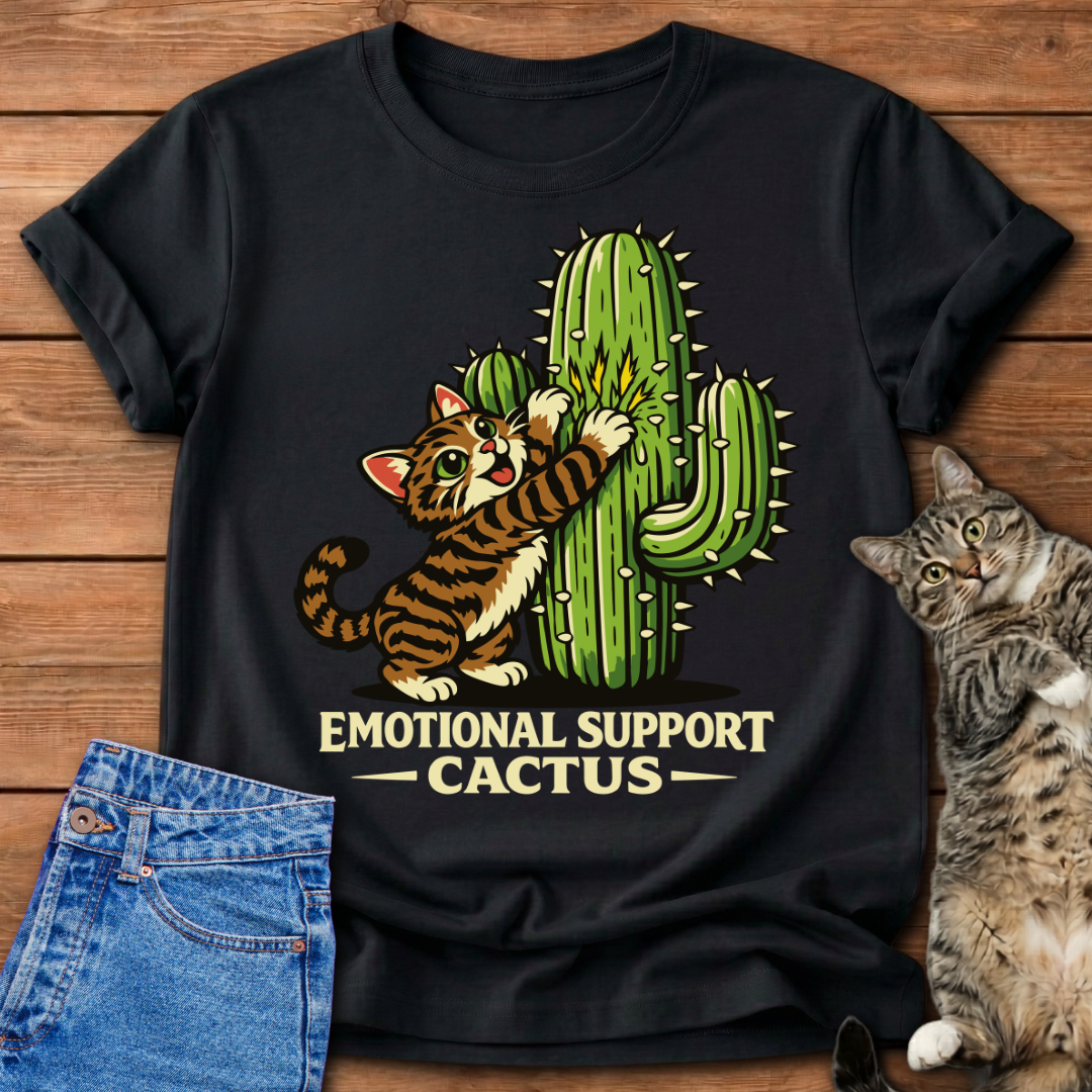 Emotional Support Cactus T-Shirt
