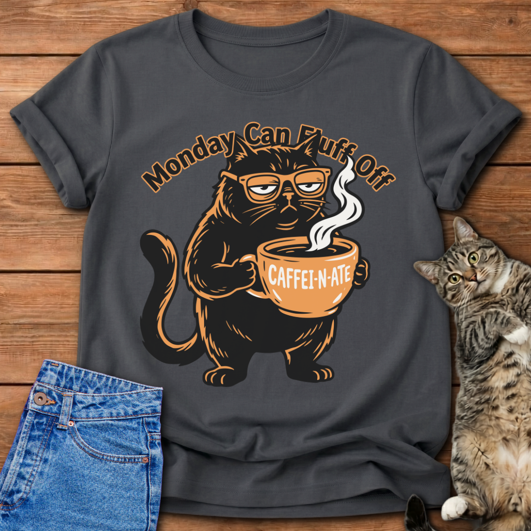 Monday Can Fluff Off T-Shirt
