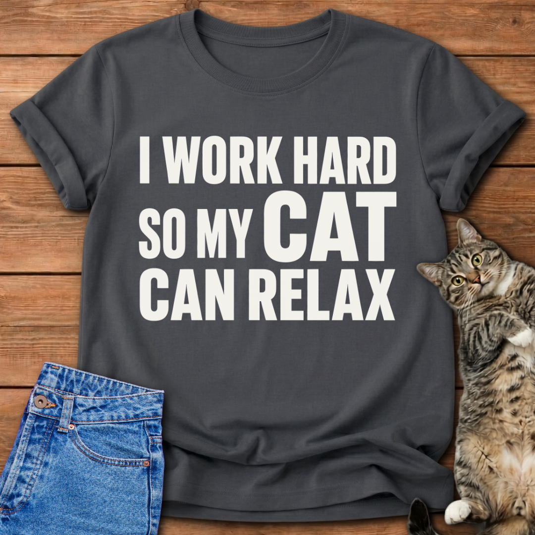 My Cat Can Relax T-Shirt
