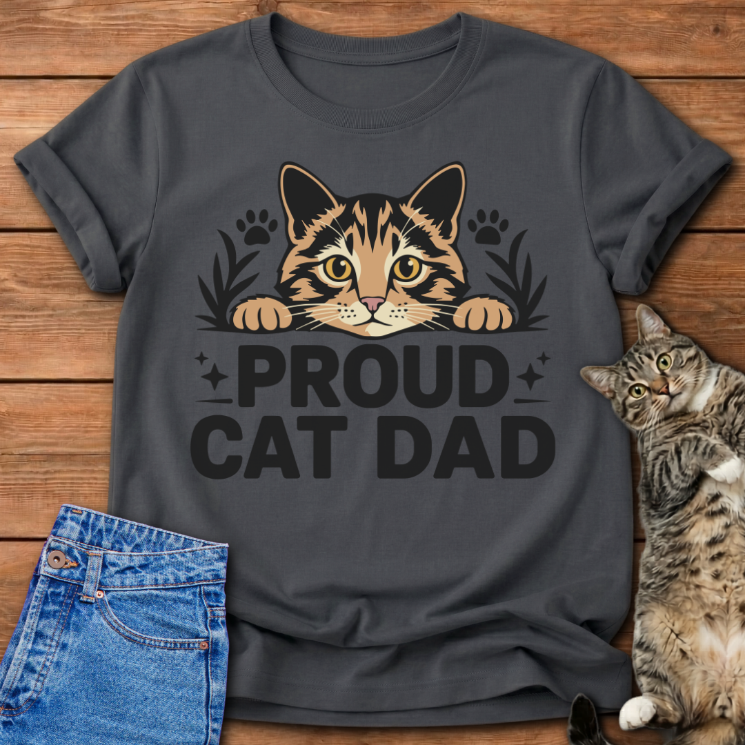 Proud Cat Dad T-Shirt