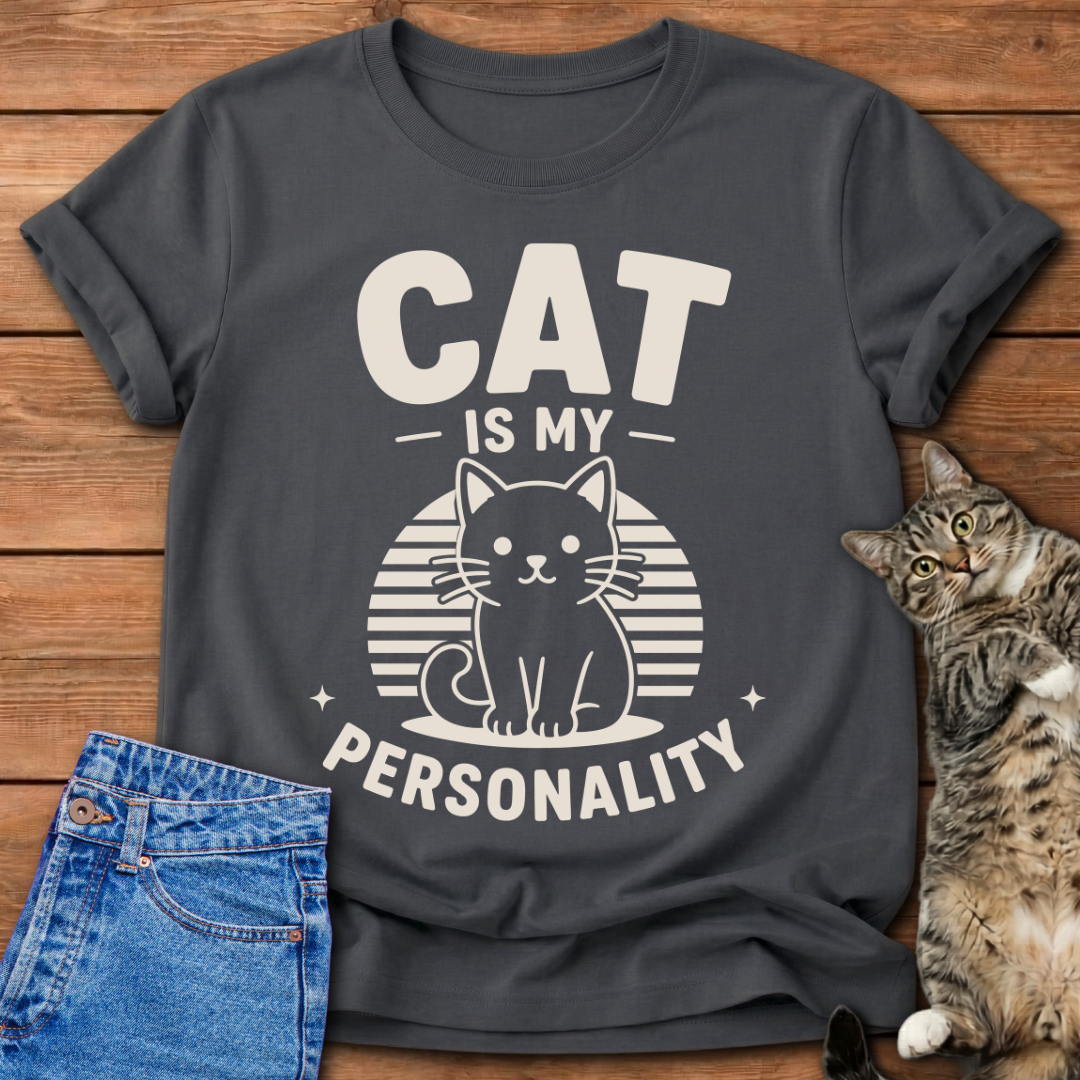 Cat Is My Personality T-Shirt