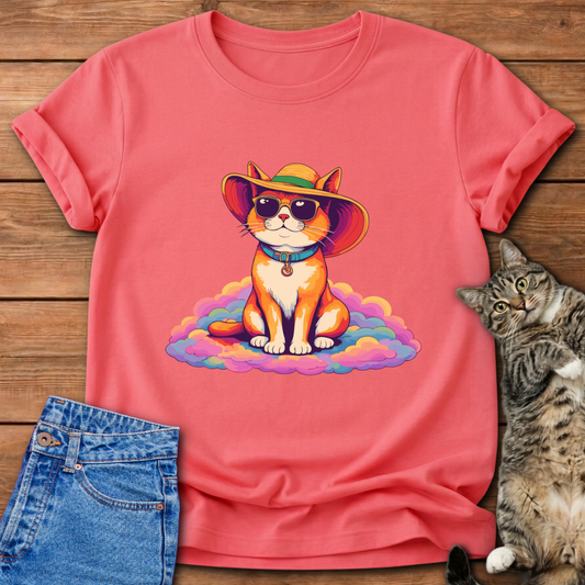 Cat With Sunglasses T-Shirt
