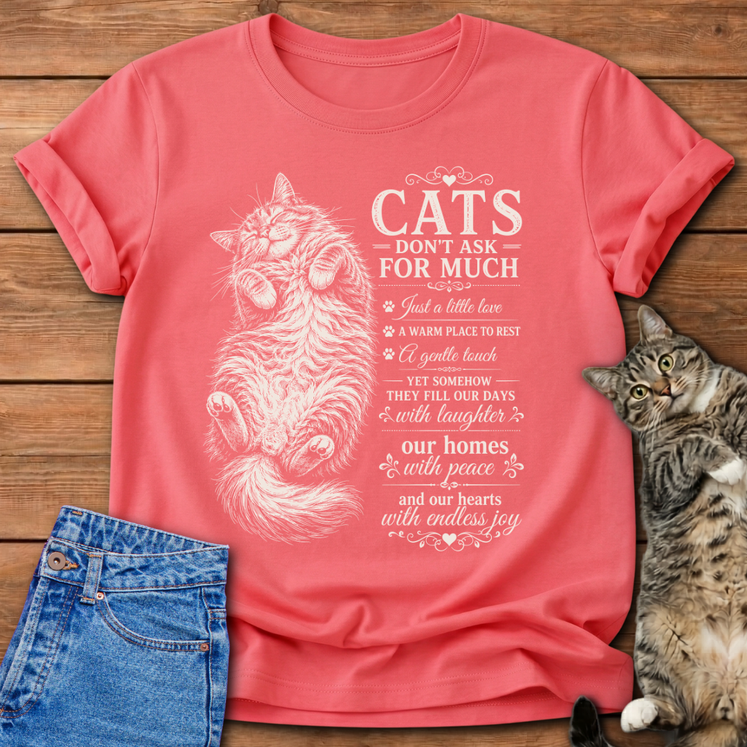Cats Ask Little T-Shirt