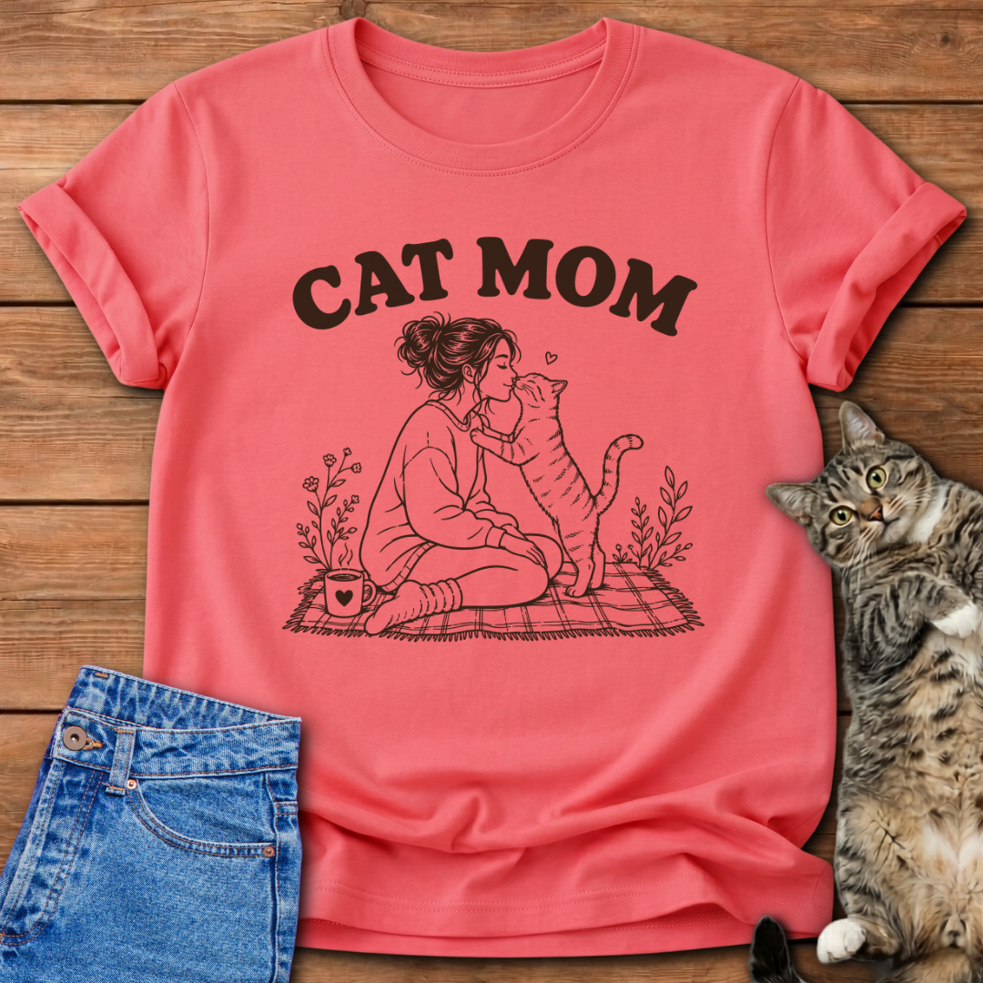 Cat Mom T-Shirt