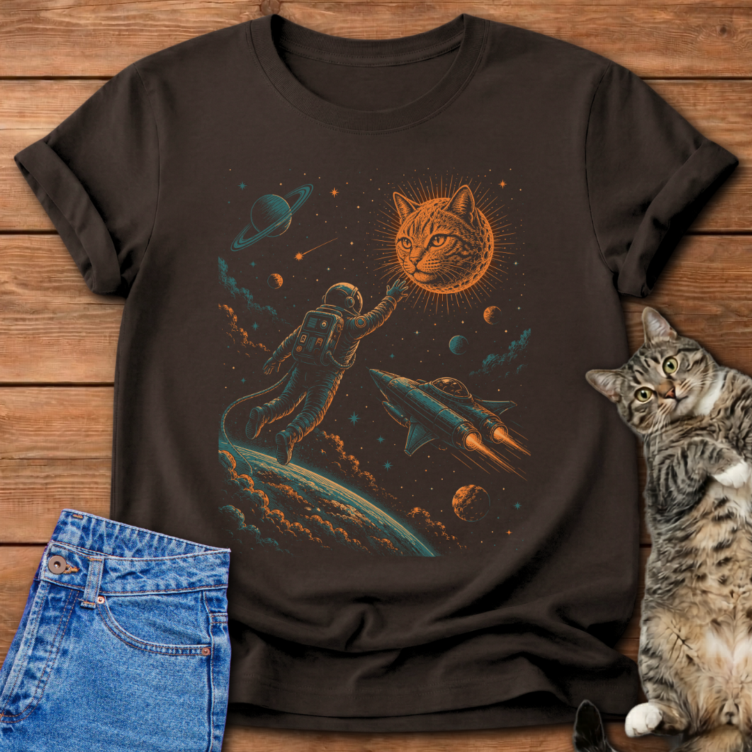 Reaching for Cat T-Shirt