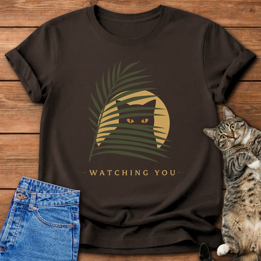 Watching You Cat T-Shirt