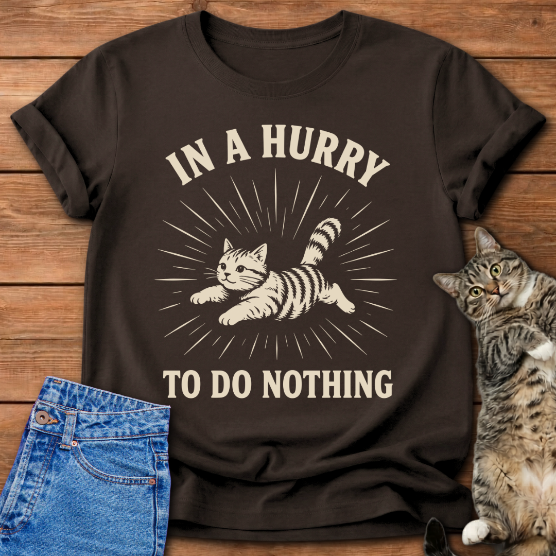In A Hurry To Do Nothing T-Shirt