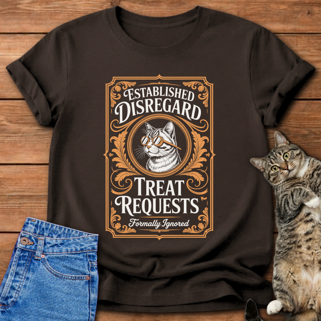 Cat Treat Request T-Shirt