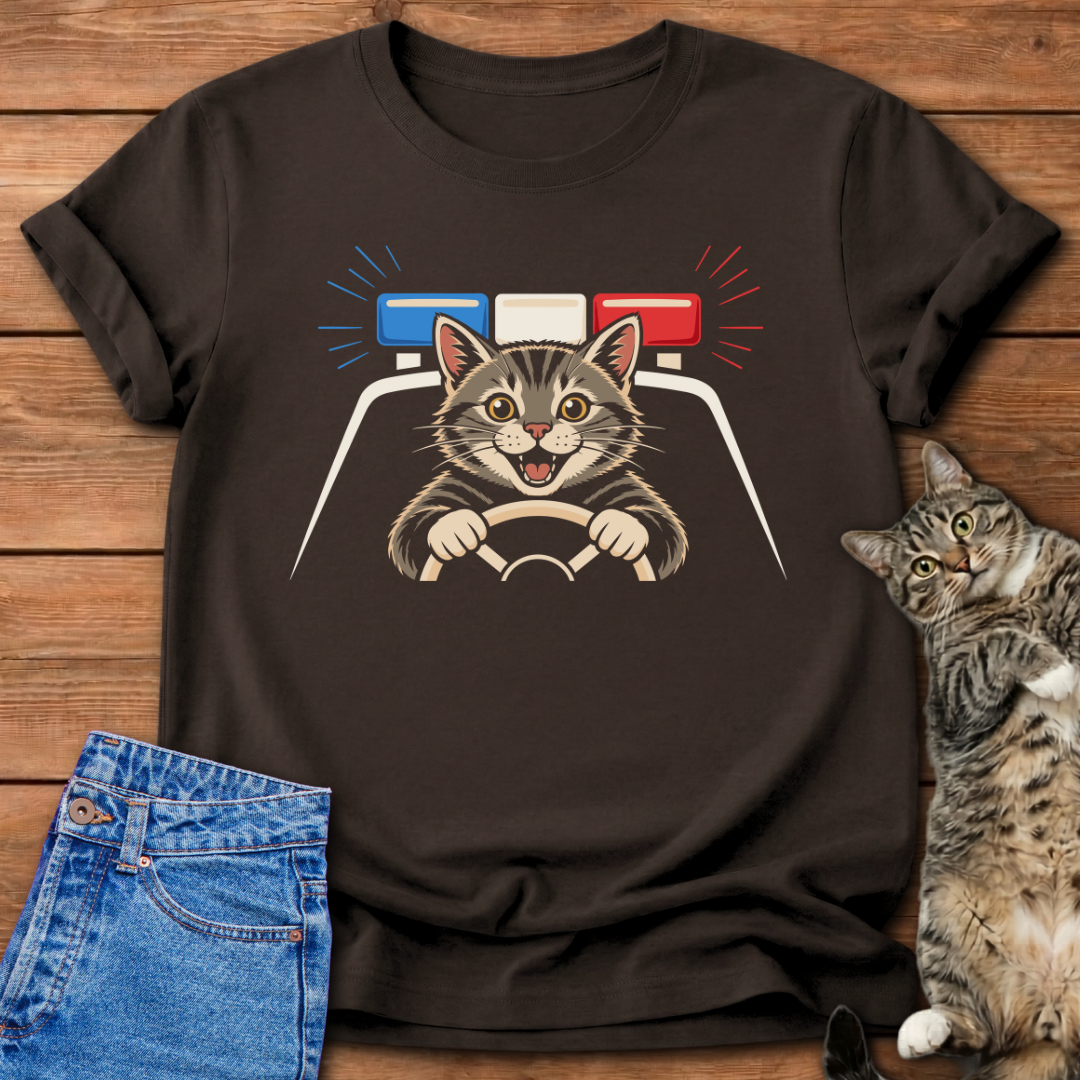 Police Cat T-Shirt