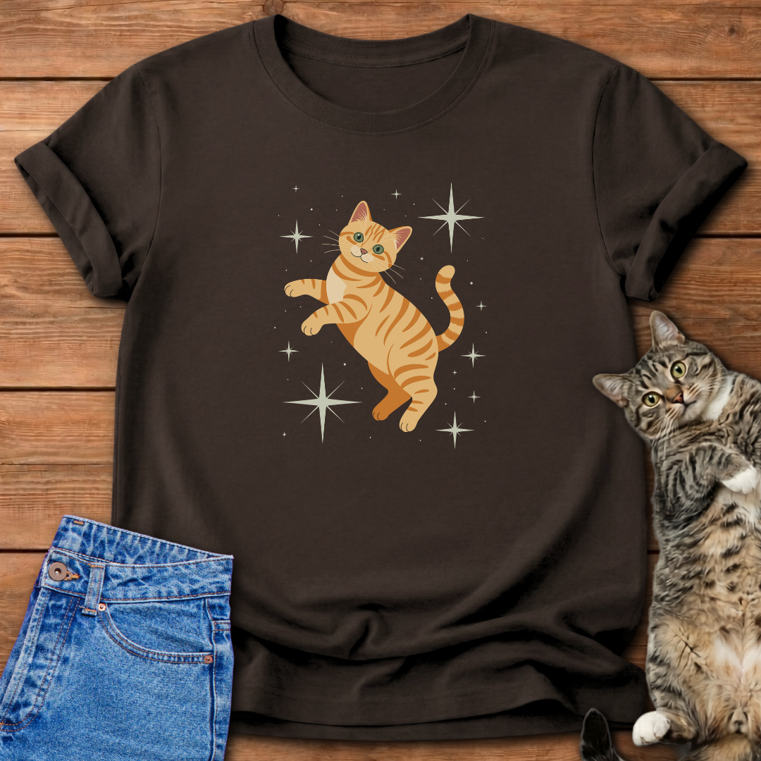 Cute Space Cat T-Shirt
