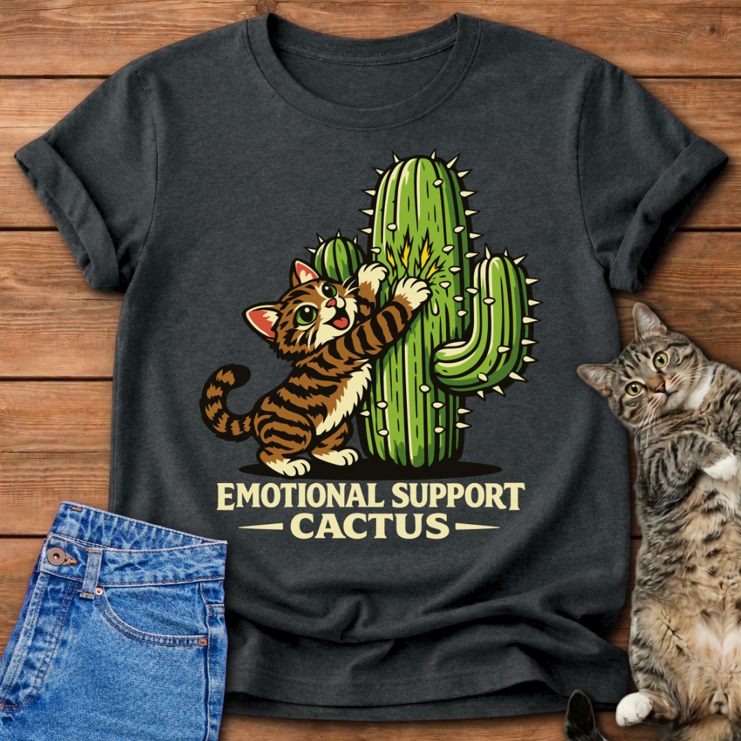 Emotional Support Cactus T-Shirt