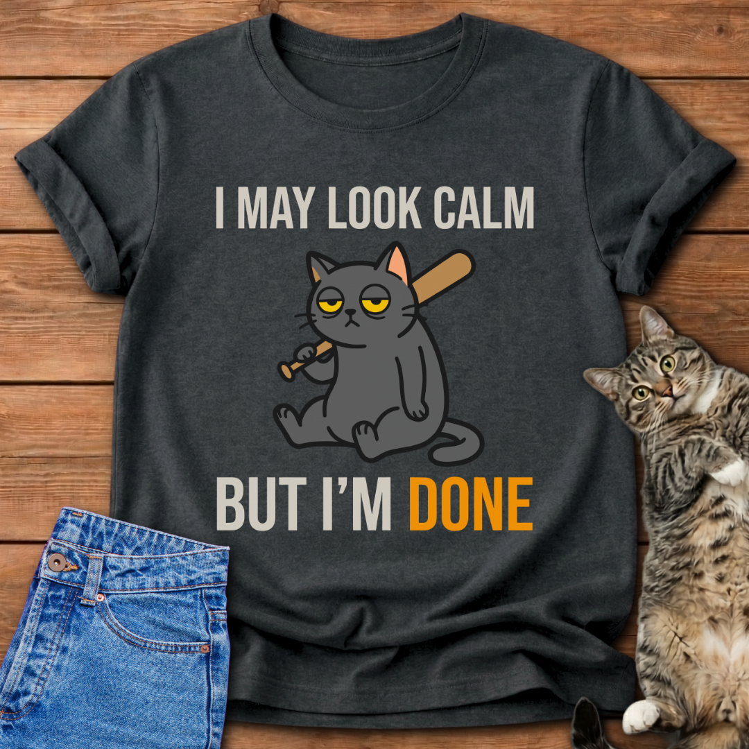 I’m Done Cat T-Shirt