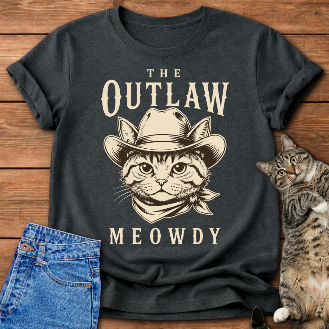 The Outlaw Meowdy T-Shirt