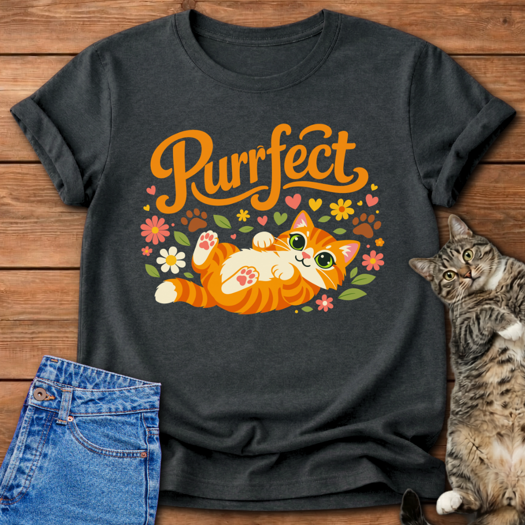 Purrfect Cat Lover  T-Shirt