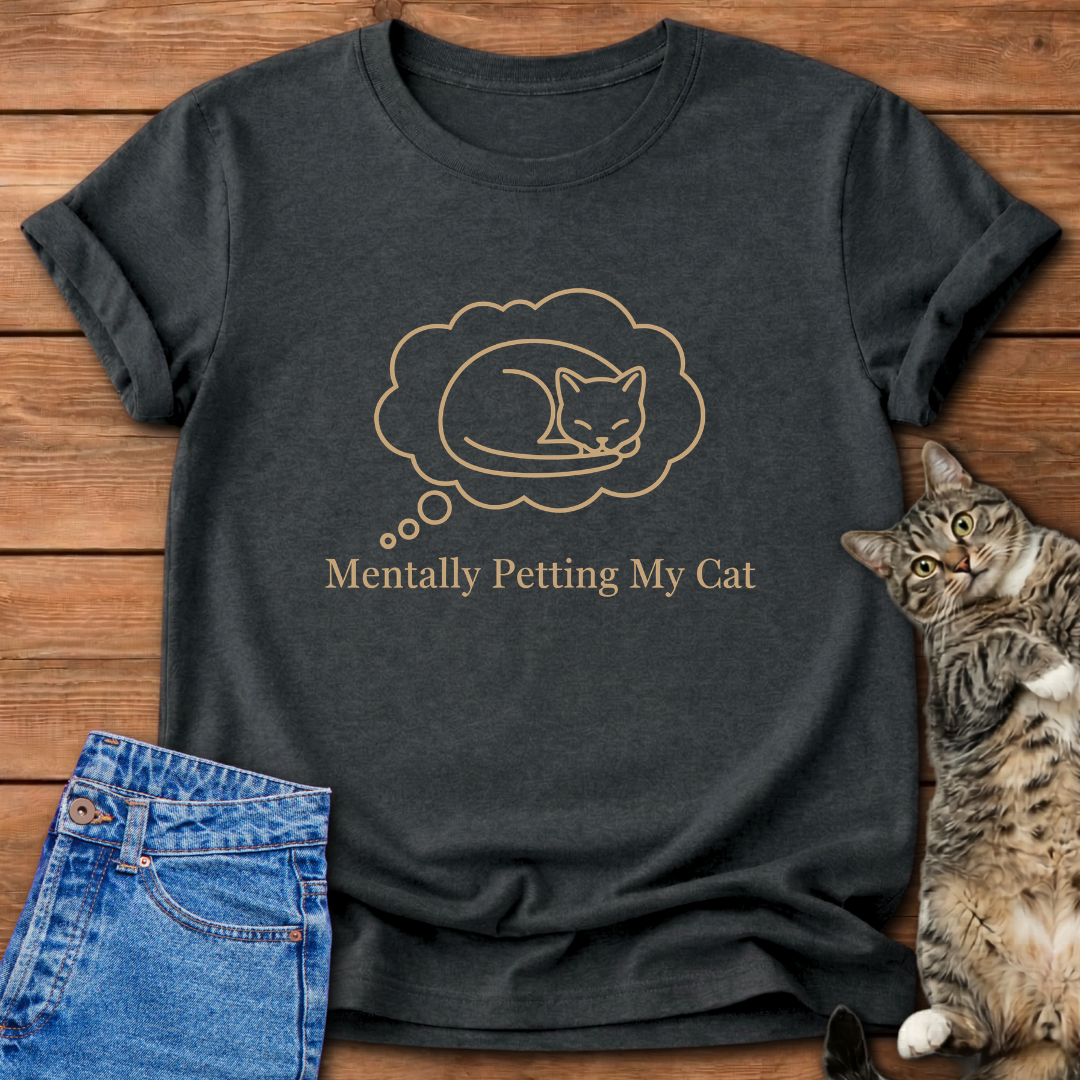 Petting My Cat T-Shirt