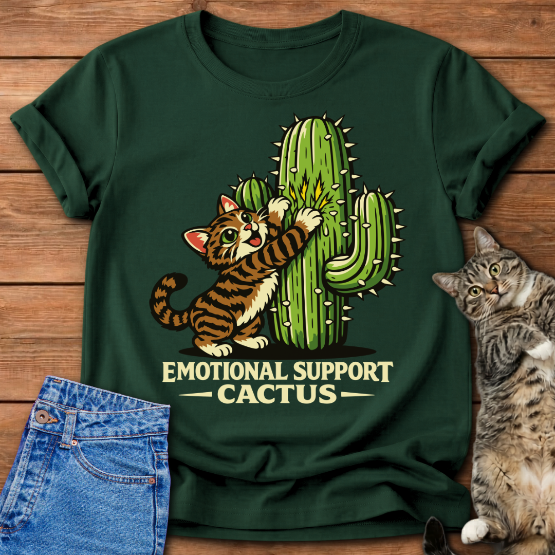 Emotional Support Cactus T-Shirt