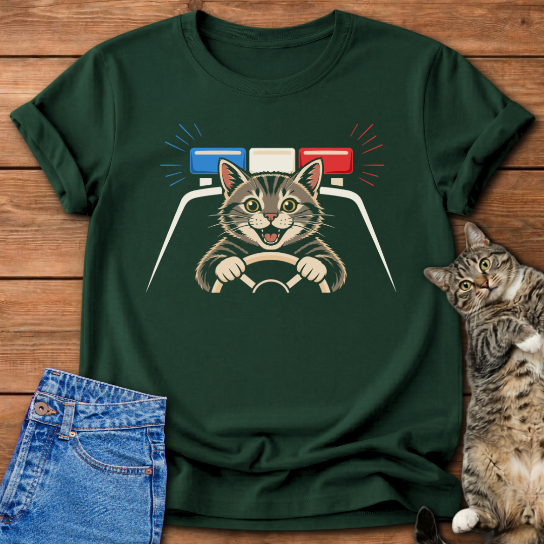 Police Cat T-Shirt