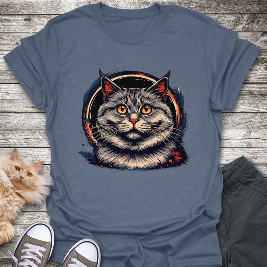 Artistic Cat T-Shirt