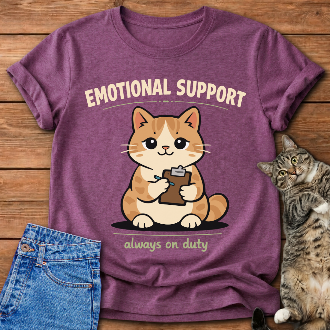 Emotional Support Cat – Cat T-Shirt