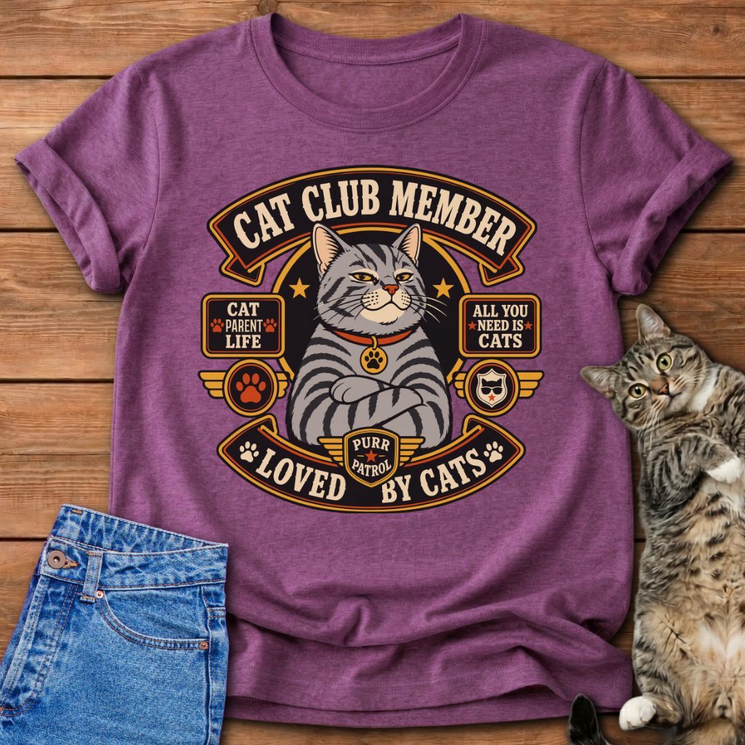 Cat Club Member T-Shirt