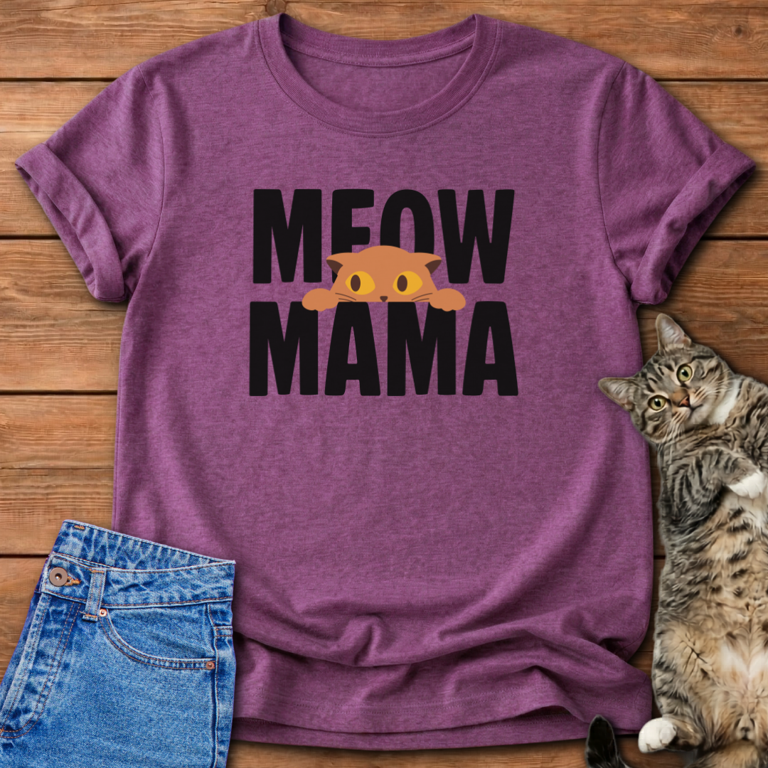 Meow Mama Cat T-Shirt