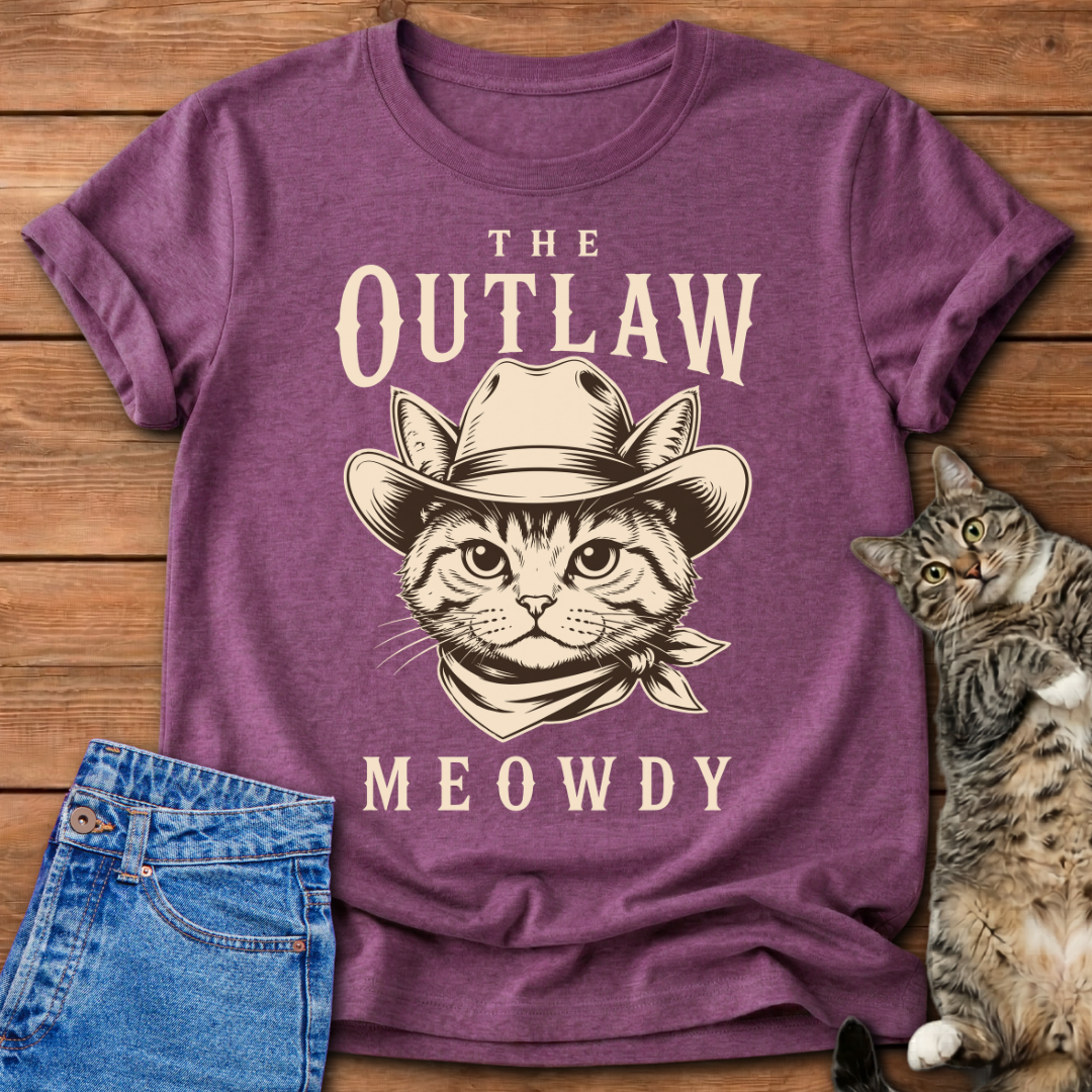 The Outlaw Meowdy T-Shirt