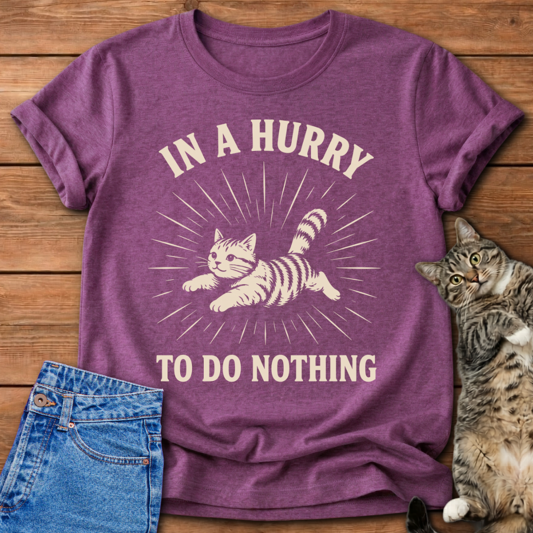 In A Hurry To Do Nothing T-Shirt