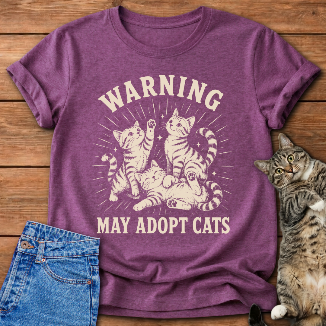 May Adopt Cats T-Shirt