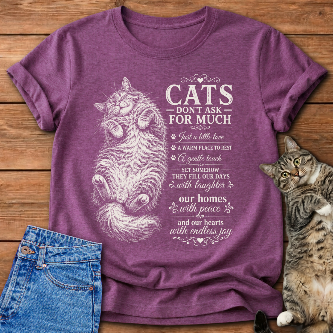 Cats Ask Little T-Shirt