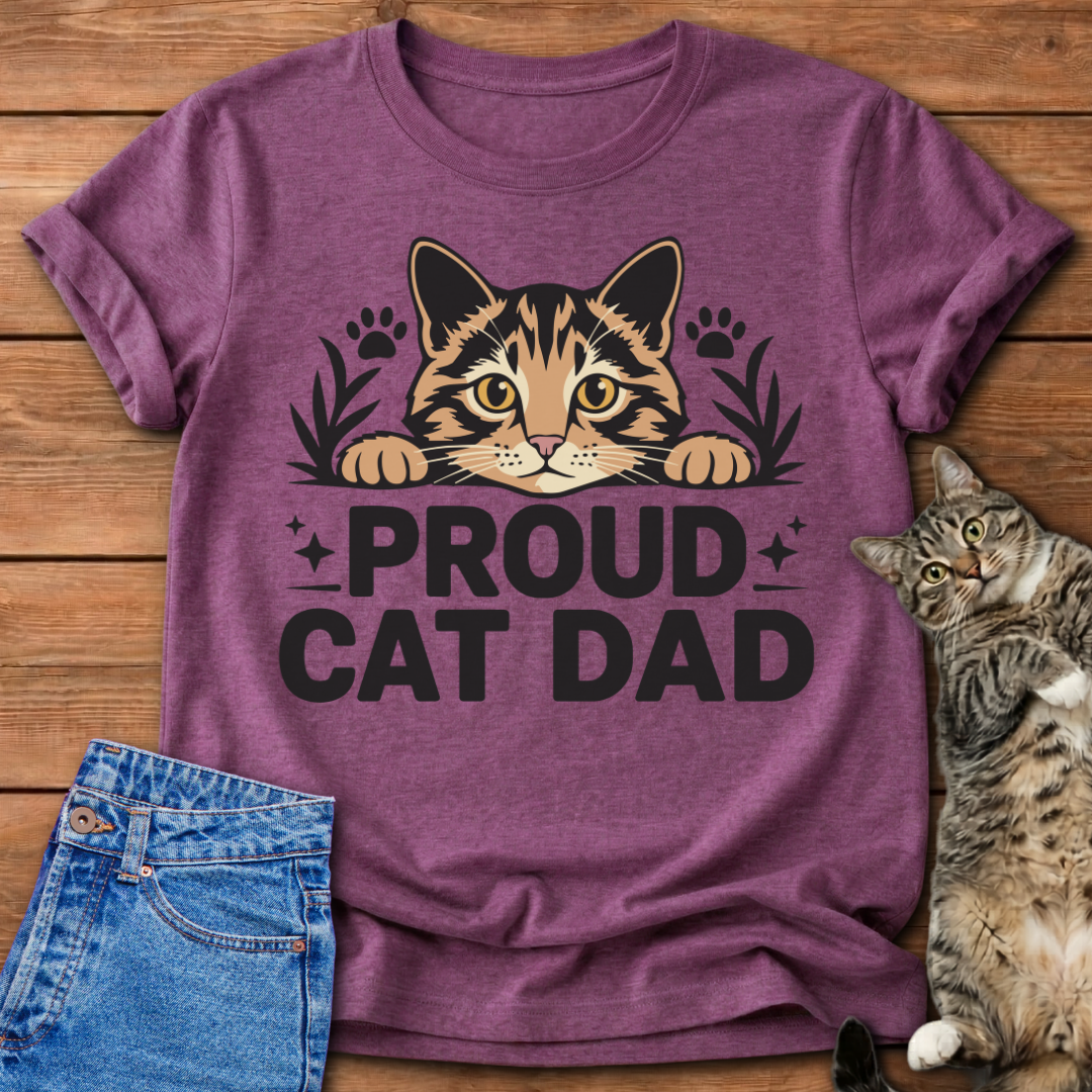 Proud Cat Dad T-Shirt