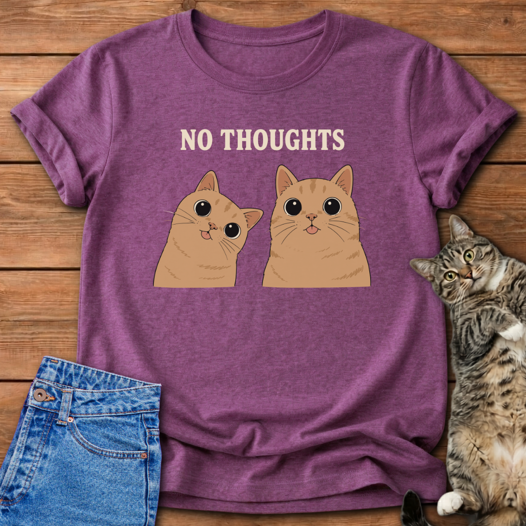 No Thoughts T-Shirt