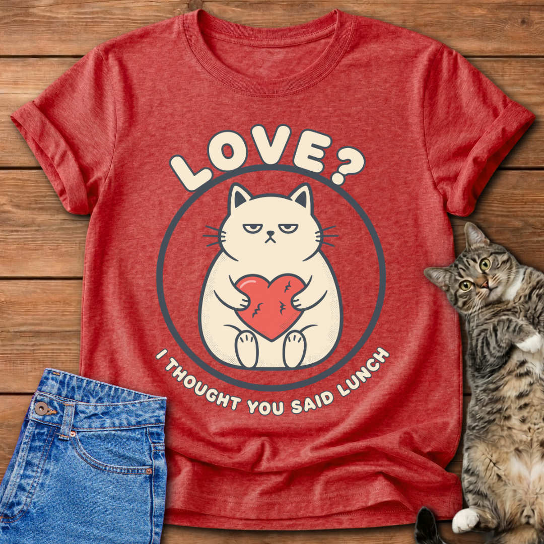 Love? I Thought You Said Lunch T-Shirt