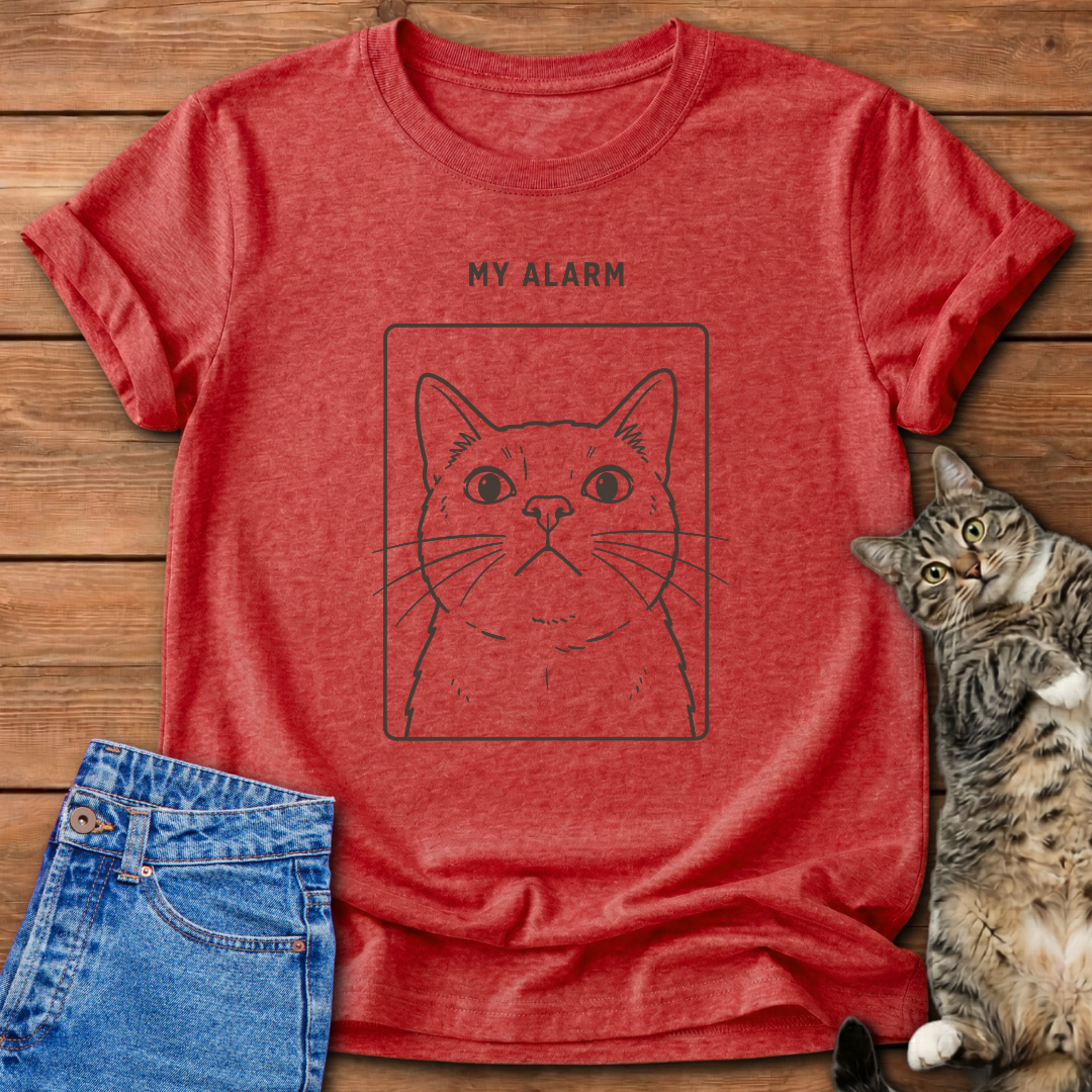 My Alarm Has Whiskers T-Shirt