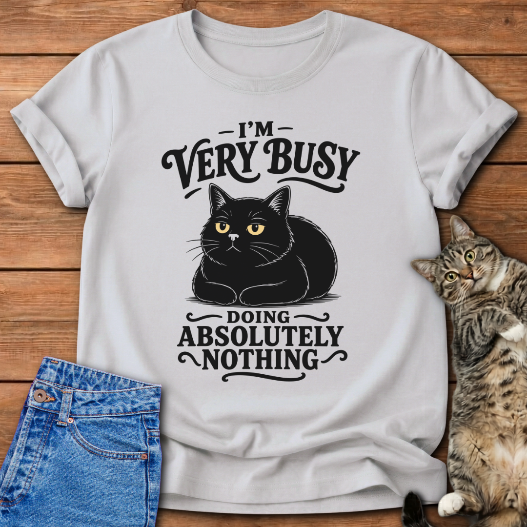 Busy Cat T-Shirt