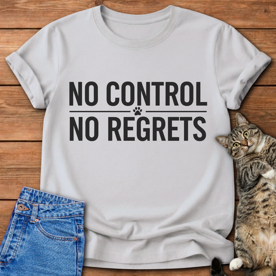No Control No Regrets T-Shirt