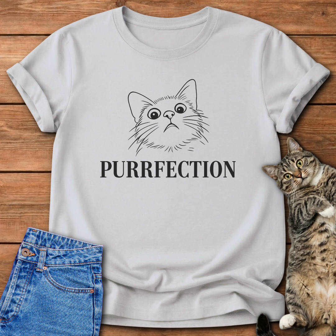 Purrfection Cat T-Shirt