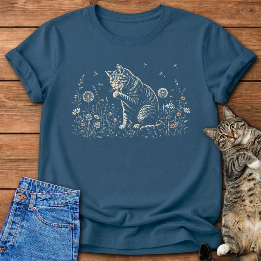 Nature Lover Cat T-Shirt