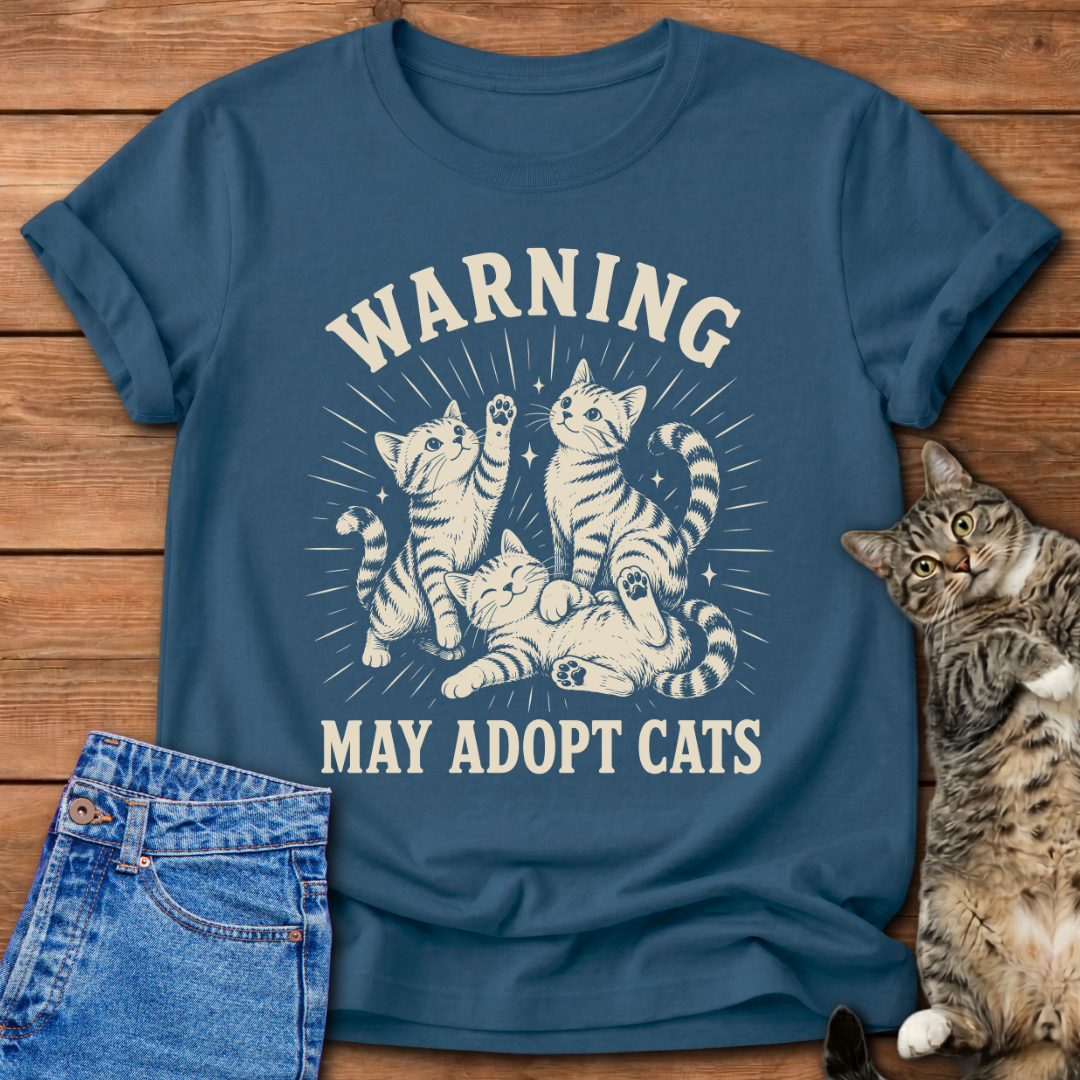 May Adopt Cats T-Shirt
