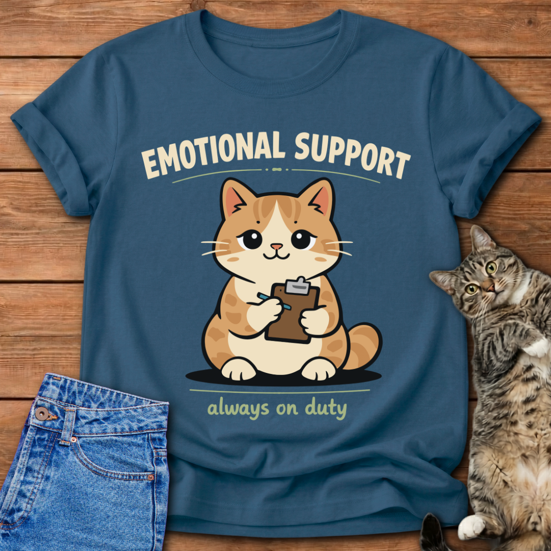 Emotional Support Cat – Cat T-Shirt
