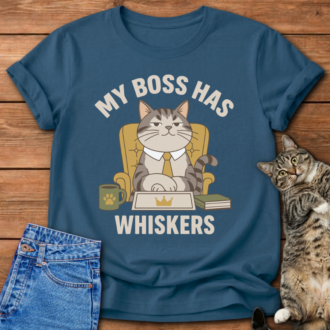 Boss Has Whiskers T-Shirt