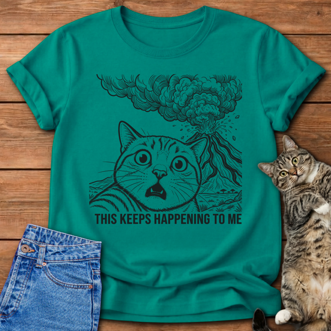 Not Again Cat T-Shirt