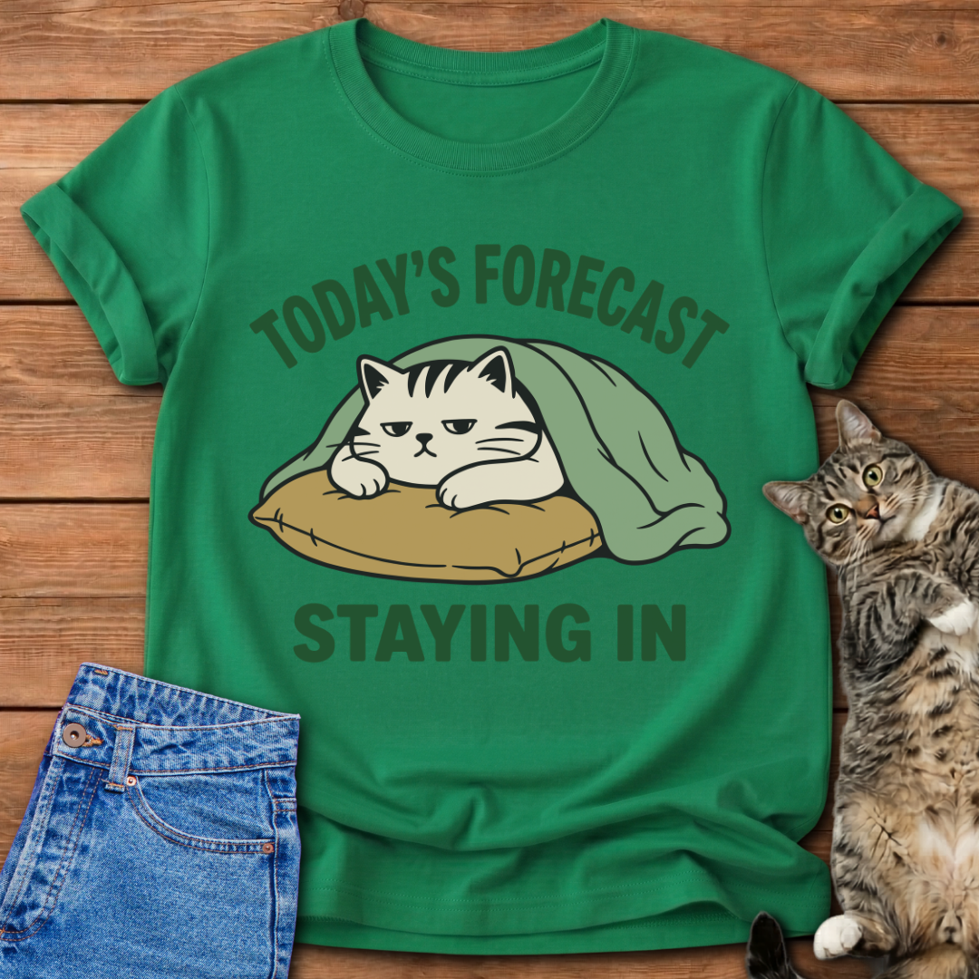 Today’s Forecast Cat T-Shirt