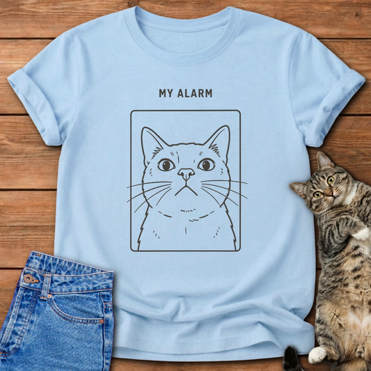 My Alarm Has Whiskers T-Shirt
