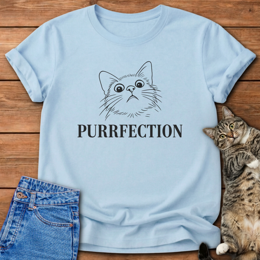 Purrfection Cat T-Shirt