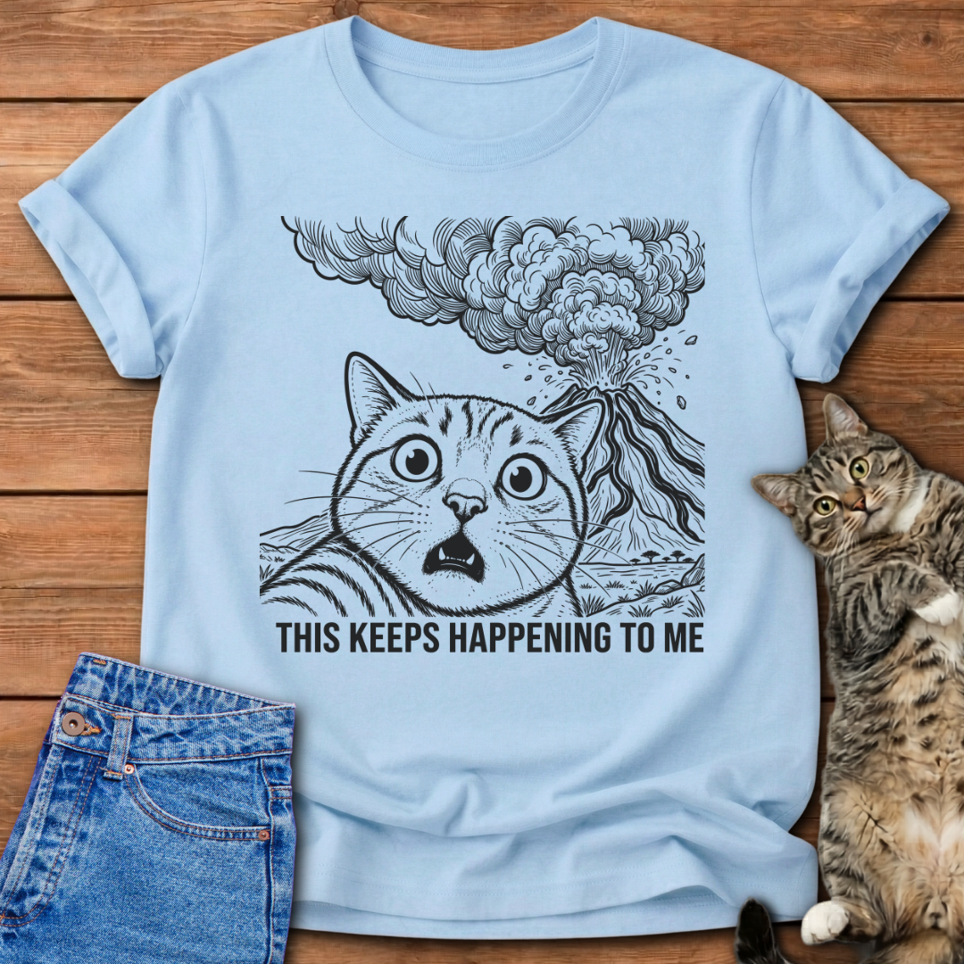 Not Again Cat T-Shirt