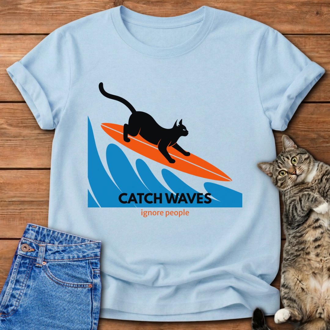 Surf Cat T-Shirt